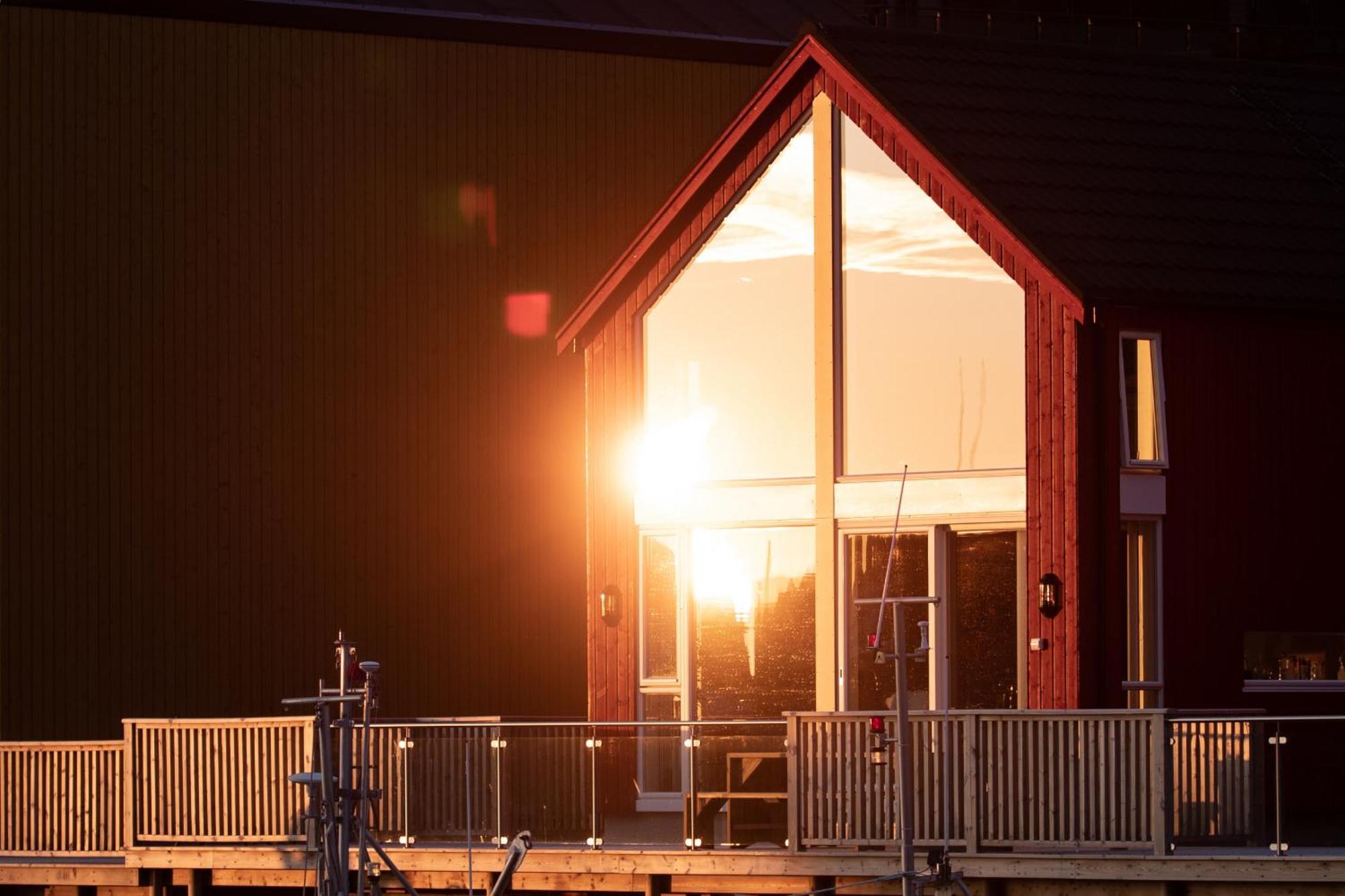High Standard Lodge Ballstad Exterior foto