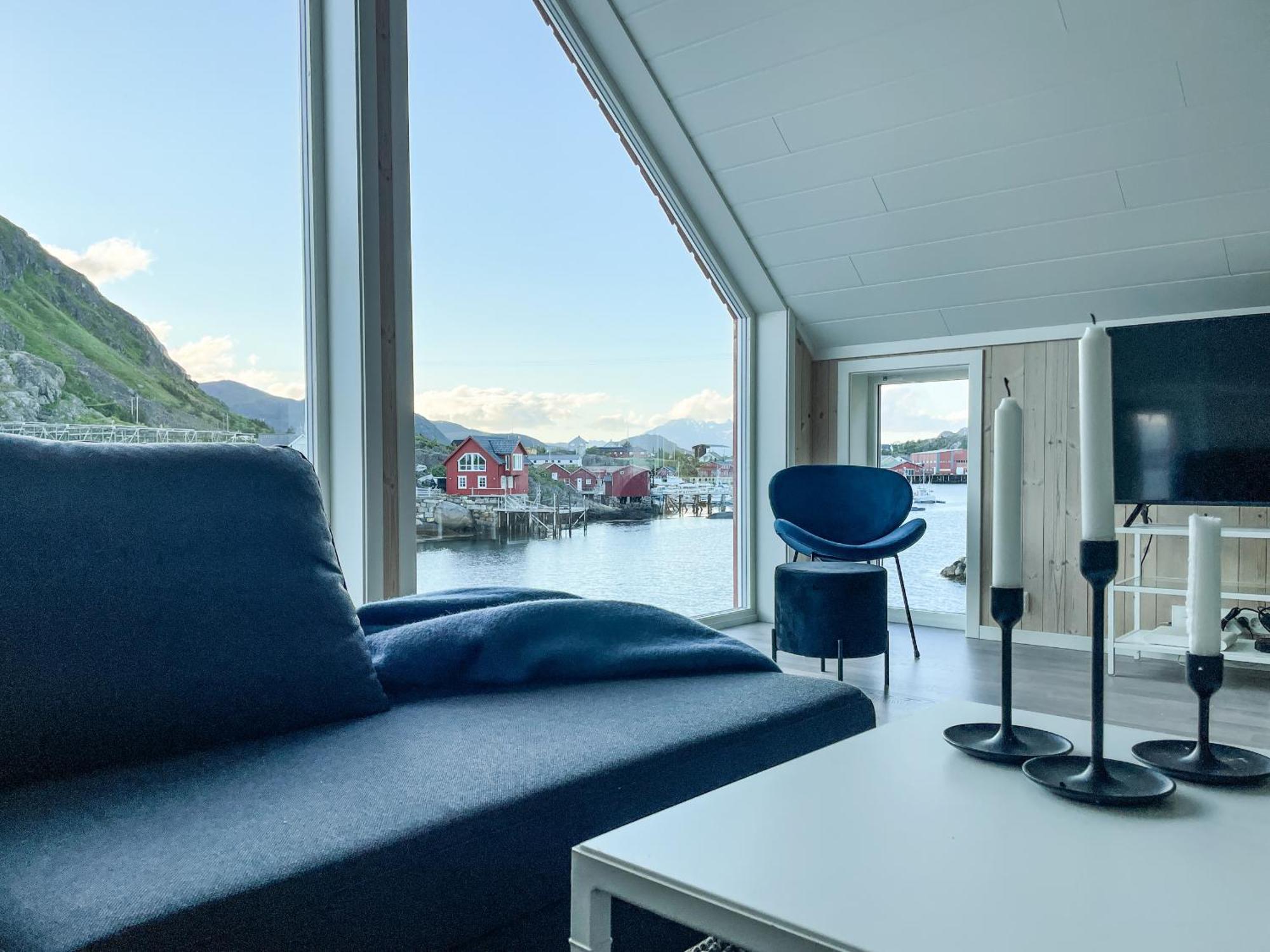 High Standard Lodge Ballstad Exterior foto